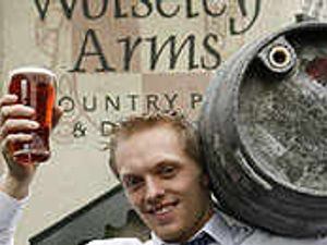 Supporting image for story: Pints mean prizes for beer reviewer