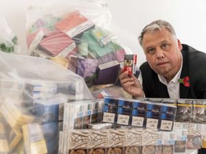 Supporting image for story: Sniffer dogs find £10,000 illegal tobacco during raids in Telford