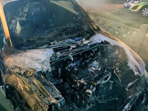 Supporting image for story: Severe car fire extinguished in Brownhills