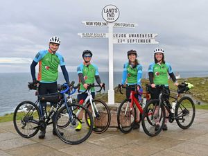 Supporting image for story: Vets to stop in Shropshire during epic bike ride to help stamp out suicide in the profession