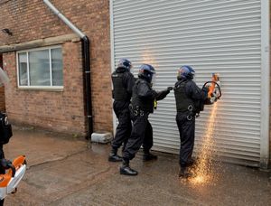 Supporting image for story: Operation sees police raid suspected chop shop