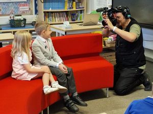 Supporting image for story: Taste of TV big-time for primary pupils as part of BBC Midlands Today anniversary