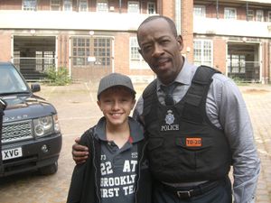 Gregory was aged 14 when he appeared in the first series