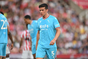 Walsall defender Harrison Burke. (Image by Owen Russell)