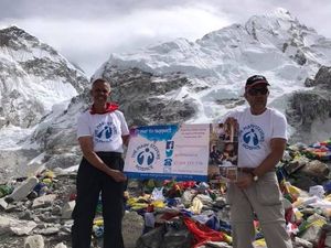 Steve Waltho, right, and Martin Morris