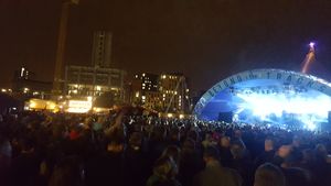 Orbital close day one with their spectacular light show