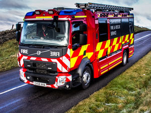 Supporting image for story: First of Staffordshire fire service's new engines hit the streets