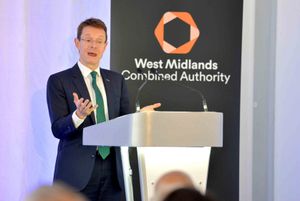 Andy Street during the launch event