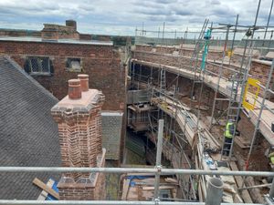 Supporting image for story: Restoration work nears completion at Tamworth Castle 
