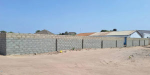 The new wall in place thanks to the fundraising of APWG