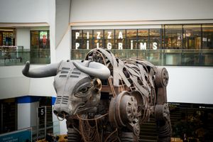 Pizza Pilgrins at Grand Central in Birmingham