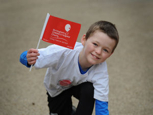 Supporting image for story: Carter the Brave raises £6,000 after cancer win