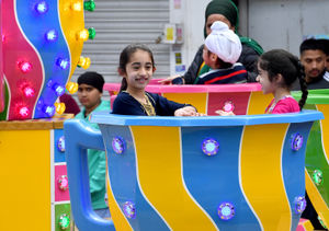 Vaisakhi celebrations in High Street, Smethwick 