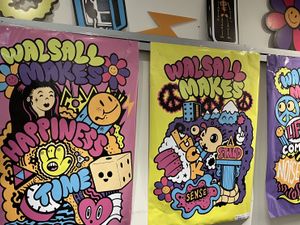 Supporting image for story: Walsall’s creative spirit shines through public art, workshops and community events