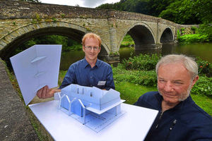Supporting image for story: Ludlow river visitor centre plans are unveiled