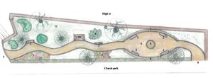 Design of new Peace Garden in Newport. Picture: MW Design/Newport Town Council