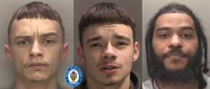 Pictured L-R: Callum James, Jack Bardini, and Deche Luton-Howe