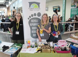 The team from Climate Action Hub Telford.