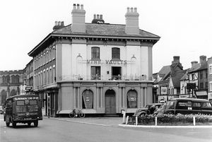 The Vine Vaults, Newport, in about 1950. Picture: the Malcolm Miles collection.