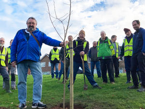 Supporting image for story: Trees donated to local nature reserve