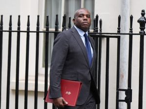 Foreign Secretary David Lammy arrives in Downing Street