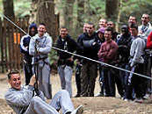 Supporting image for story: Harriers 'Go Ape' in Wyre Forest