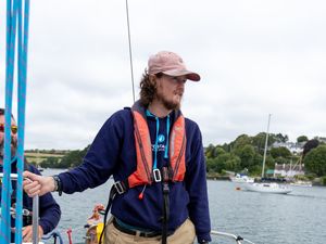 Supporting image for story: Triple amputee prepares for world-first solo sailing trip across Pacific Ocean
