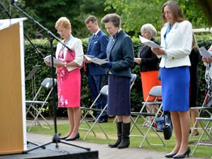 Supporting image for story: Princess Anne leads Wren's centenary celebrations at National Memorial Arboretum