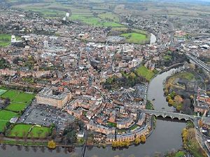 Supporting image for story: Take a tour of Shrewsbury's skyline with roof top tours at Market Hall