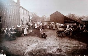 Picture of the yard from around 1842.