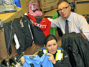 Supporting image for story: Fake designer clothes worth £2m seized