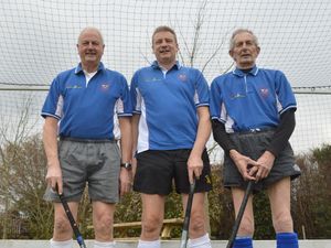 Supporting image for story: Bridgnorth hockey trio go after 148 years’ service
