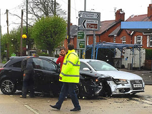 Supporting image for story: Woman airlifted after crash on Shropshire border
