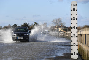 Heavy rain could bring isolated flooding in areas this weekend warned the Met Office