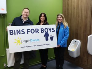Supporting image for story: 'Bins for boys' - £50k lottery funds pay for toilets upgrade