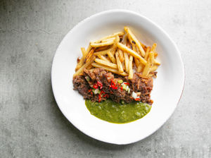 Supporting image for story: Food review: A bit too much on the side...?