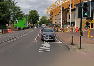 Buses have been diverted from Molineux Stadium due to vehicle and pedestrian congestion around Molineux Stadium
