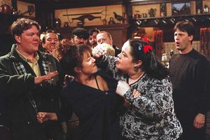 Soap star – Lisa as the feisty Mandy Dingle in Emmerdale