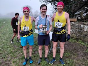 Left to right: Dom Jones, Harry Holmes and Jack Agnew