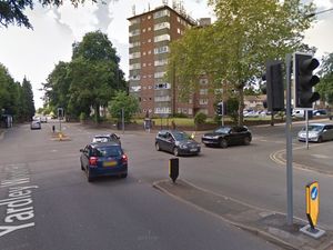 Supporting image for story: Biker seriously injured in crash with car at busy junction