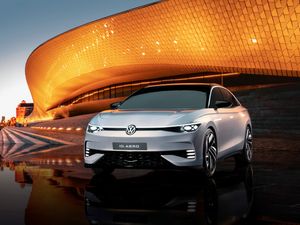 Supporting image for story: Volkswagen’s ID.Aero is a 385-mile flagship EV