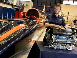 Supporting image for story: Shropshire town to support Bloodhound speed record