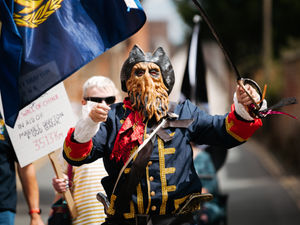 Supporting image for story: Market Drayton Royal Naval Association completes mammoth challenge in aid of foodbank 