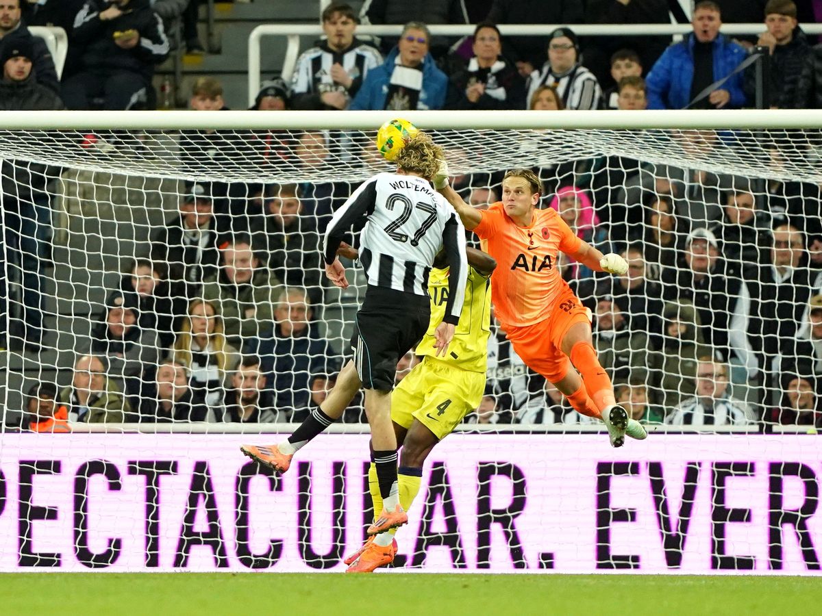Nick Woltemade on target again as holders Newcastle knock Spurs out of EFL Cup