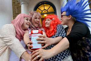 Supporting image for story: The Wig Bash raises £7,000 for Shropshire Blood Trust Fund