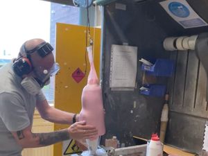 Supporting image for story: NHS given behind the scenes glimpse of Wolverhampton artificial limb workshop