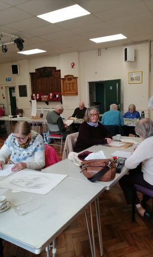 Dawley Art Group raised funds for Ukraine