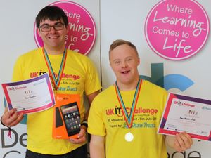 Supporting image for story: Shropshire computer whizzes scoop top awards at national IT challenge