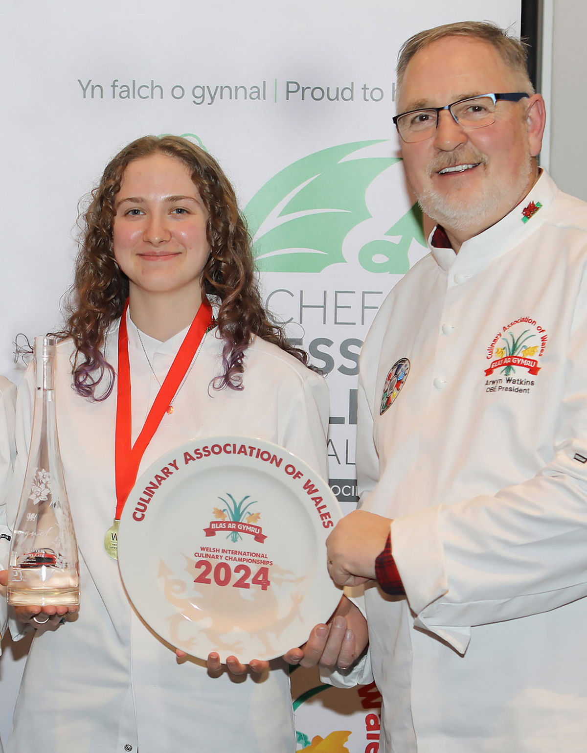 A young Rhayader chef is one of four in the Junior Chef of Wales final
