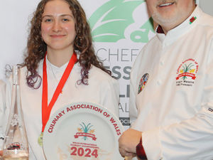 Supporting image for story: A young Rhayader chef is one of four in the Junior Chef of Wales final